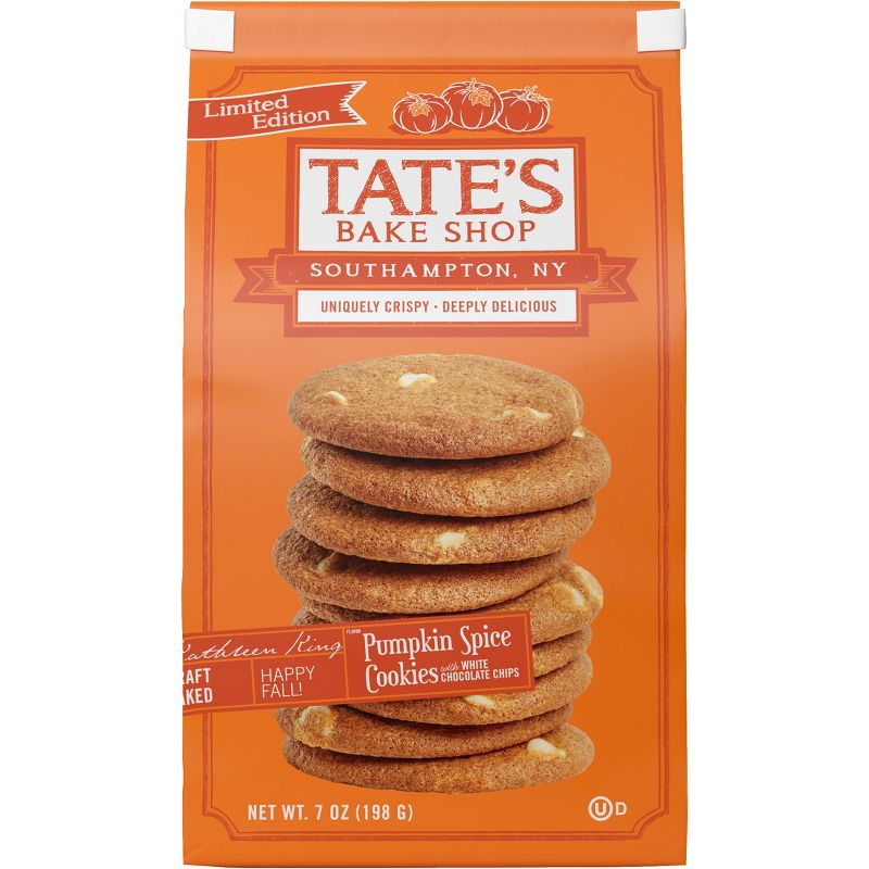 Tates Pumpkin Spice Cookies